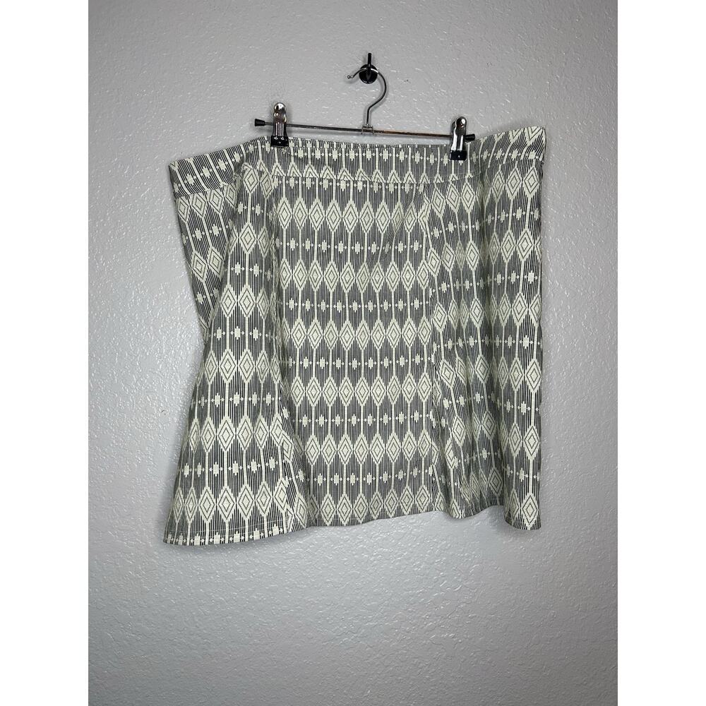 Ripskirt Hawaii Black‎ Tan Ikat Wrap Skirt Beach Pool Women's Size XXLarge - Picture 2 of 7